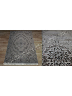 Килим Turkistan 7962a cream-cream